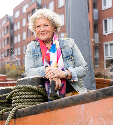 Koningin aan de kade