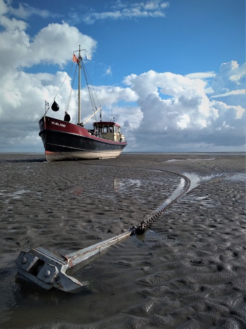 Een varend stukje Vlieland