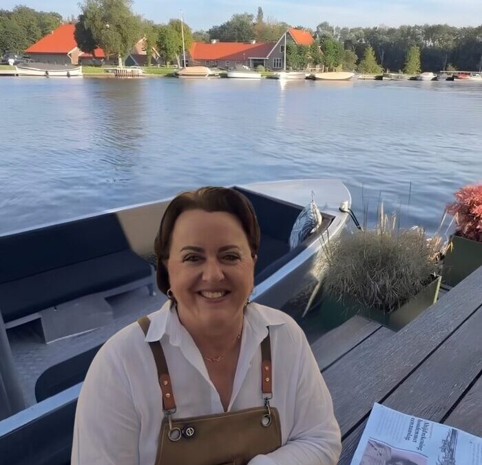 Aan boord bij kunstenares Maaike van Wijk