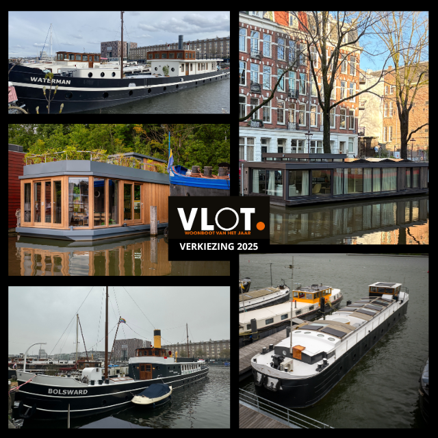 Verkiezing Woonboot van het Jaar 2025 van start!