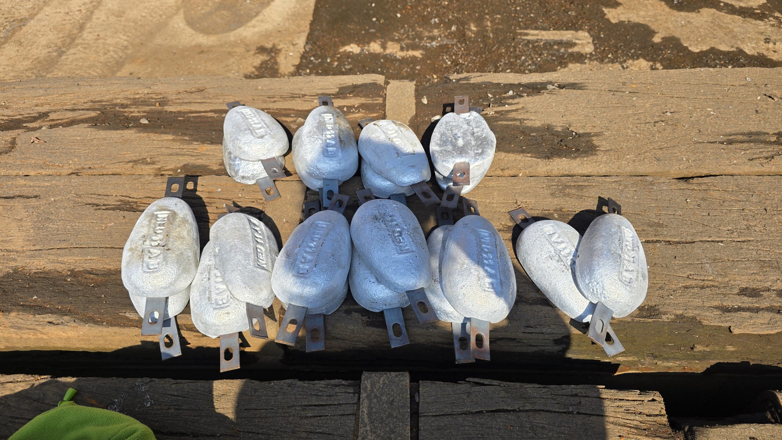 Anodes voor op Woonark Diano Marina