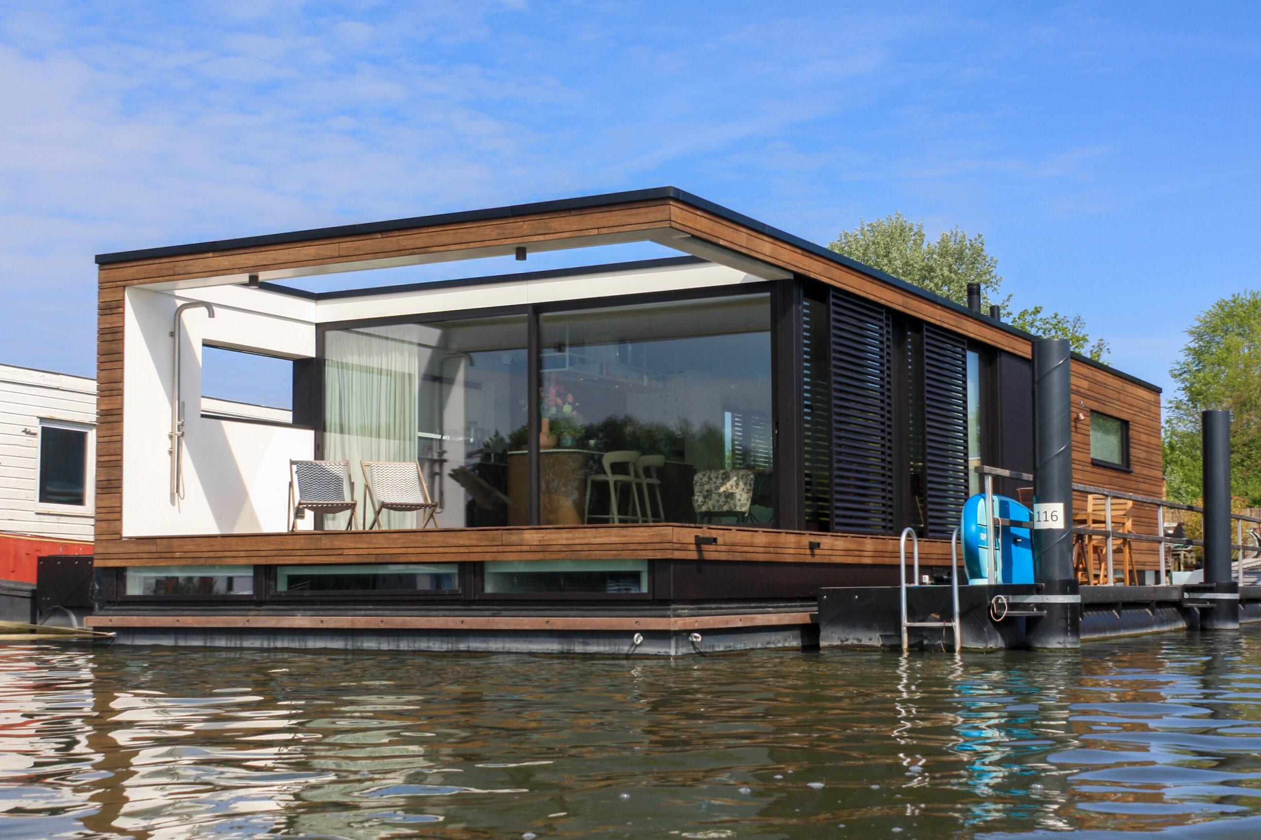 Nieuwe woonark van Bob Ronday